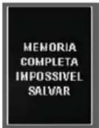 MEMORIA COMPLETA IMPOSSIVEL SALVAR