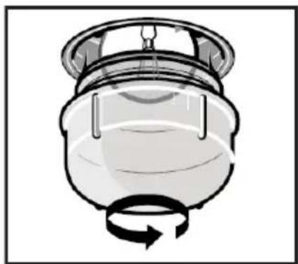 Crissair NFE 31 G4 - SUBSTITUIÇÃO DA LÂMPADA - 1
