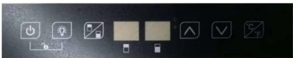 Crissair ADG 46D - Painel de controle - 1