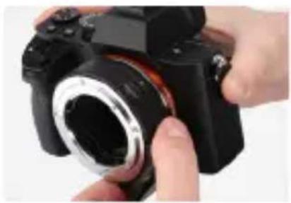 Vello LAE-SE-NFV5 - MOUNTING THE LENS ADAPTER - 2