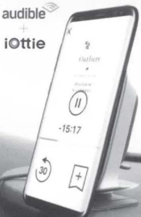 audible + iottie Outliers - -15:17 30 +