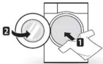 LG WD11WCS6A - Utilização da lavadora - 1