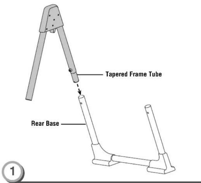 Tapered Frame Tube Rear Base