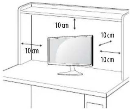 LG 29LH300B - Montagem sobre uma mesa - 1