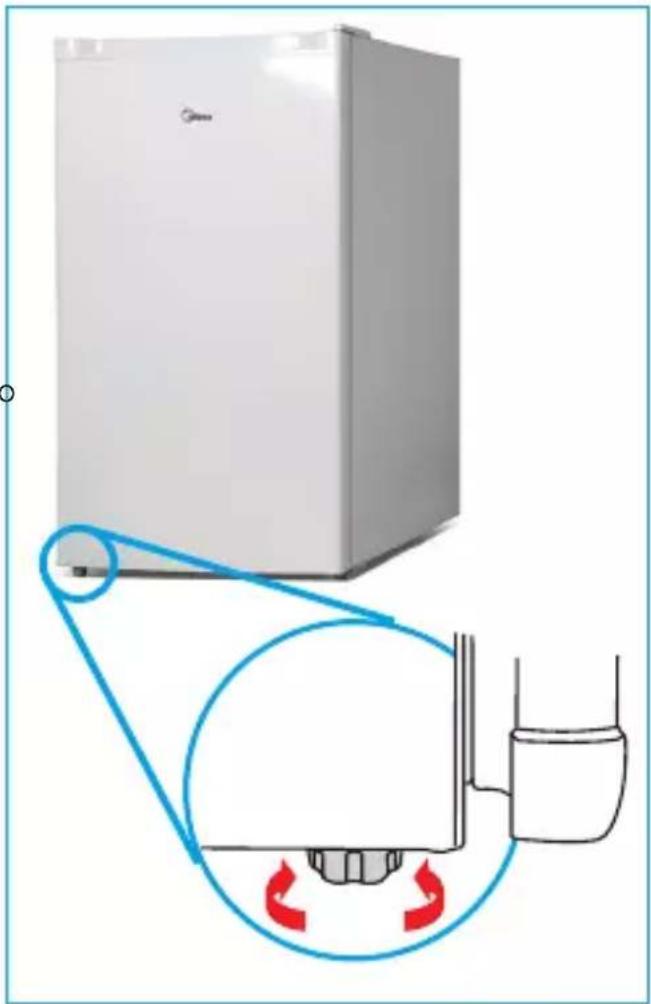 MIDEA MRC10B1-X - - Nivelamento do Frigobar - 1