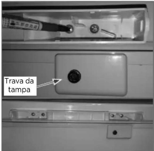 Trava da tampa