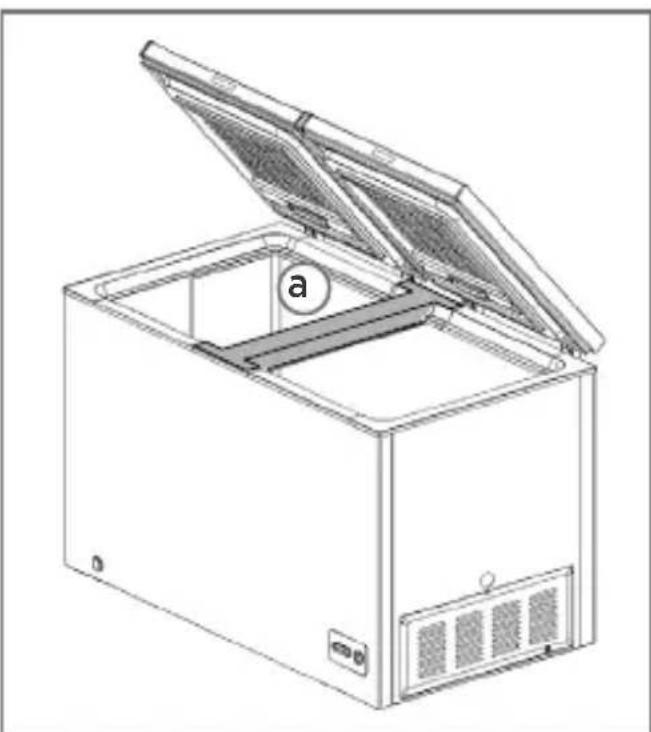 MIDEA RCFB31 - - Batente Central (modelos 385L) - 1