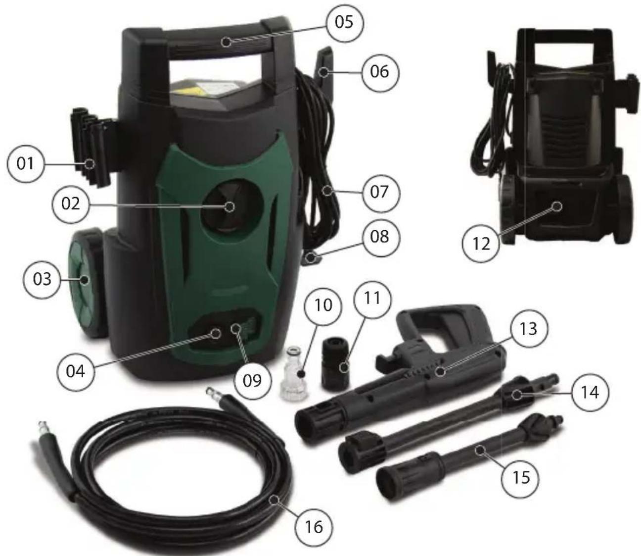 Britania BLA2600 - COMPONENTES - 1