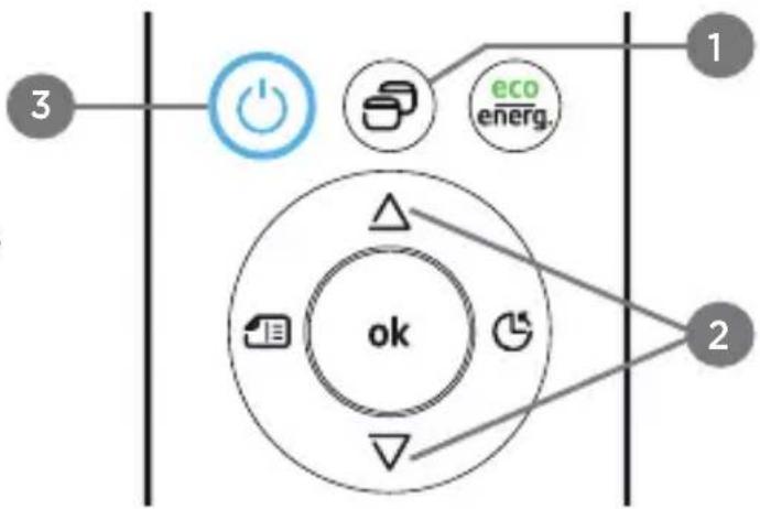 MIDEA 42MGVQI24M5 - - Desligar: - 1