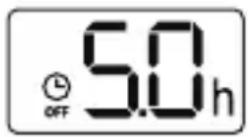MIDEA 42MGVQI24M5 - - Para configurar o Timer Desligar : - 1
