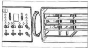 Element EWR14B - Fresh Air Vent Control (on 15\~28.5K models): - 2