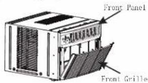 Element EWR14B - Remove Air Conditioner from Cabinet - 1