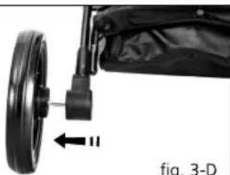 Kiddo Trek - PARA INSTALAR E RETIRAR AS RODAS TRASEIRAS - 3