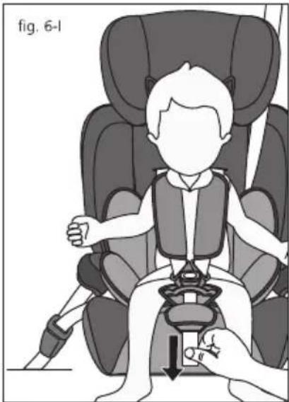 Kiddo Traveller 560 - PARA AJUSTAR A ALTURA DO CINTO DE SEGURANÇA DO DISPOSITIVO DE SEGURANÇA - 11