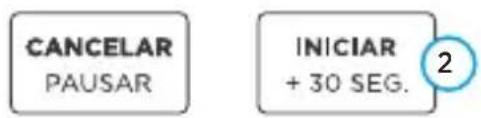 MIDEA MTMA35S2 - Tecla 1 MINUTO / 5 MINUTOS - 2