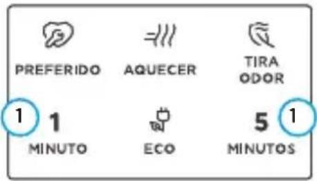 MIDEA MTMA35S2 - Tecla 1 MINUTO / 5 MINUTOS - 1