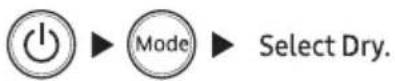 SAMSUNG AR12NV3HFTRNNA - Dry mode - 1