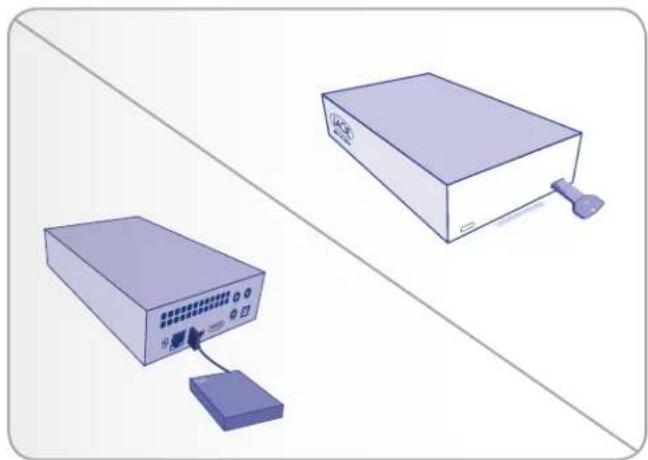 LACIE 301865KUA - USB Disk Connection - 3