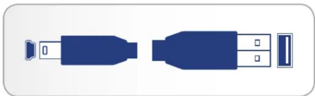 LACIE 301865KUA - USB Cable - 2