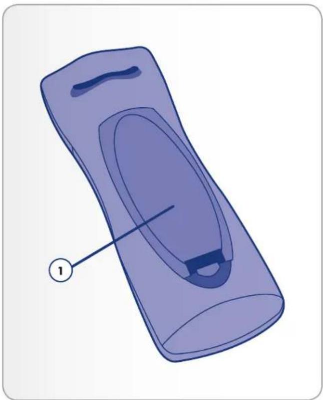 LACIE 301865KUA - To install the batteries: - 1