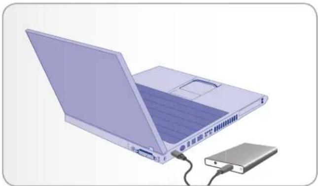LACIE 301865KUA - USB Disk Connection - 1