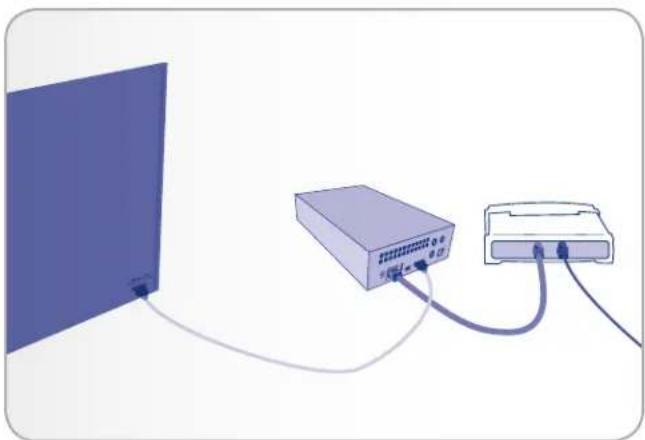 LACIE 301865KUA - STEP 2: Connect the Ethernet Cable - 1