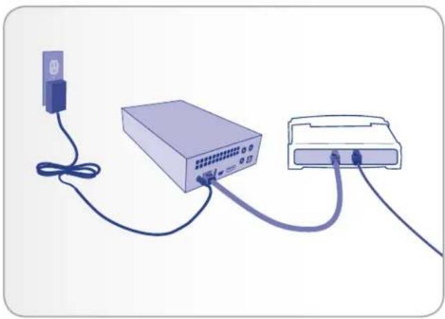 LACIE 301865KUA - STEP 3: Connect HDMI or A/V Cables - 1