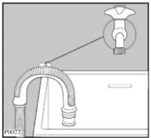 ZANUSSI ZWS 1030 - Evacuarea apei - 1