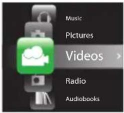 AUDIOVOX M4204 - Playing video files - 1