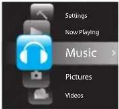 AUDIOVOX M4204 - Playing music files - 1