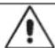 NEC MultiSync X551S-AVT - CAUTION - 1