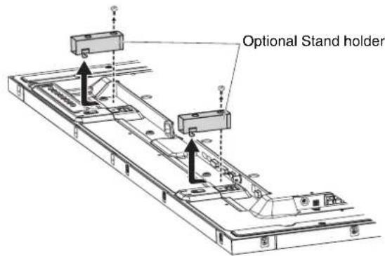 NEC MultiSync X551S-AVT - Using an optional wall mount (WM-46S-L/WM-46S-P) - 4