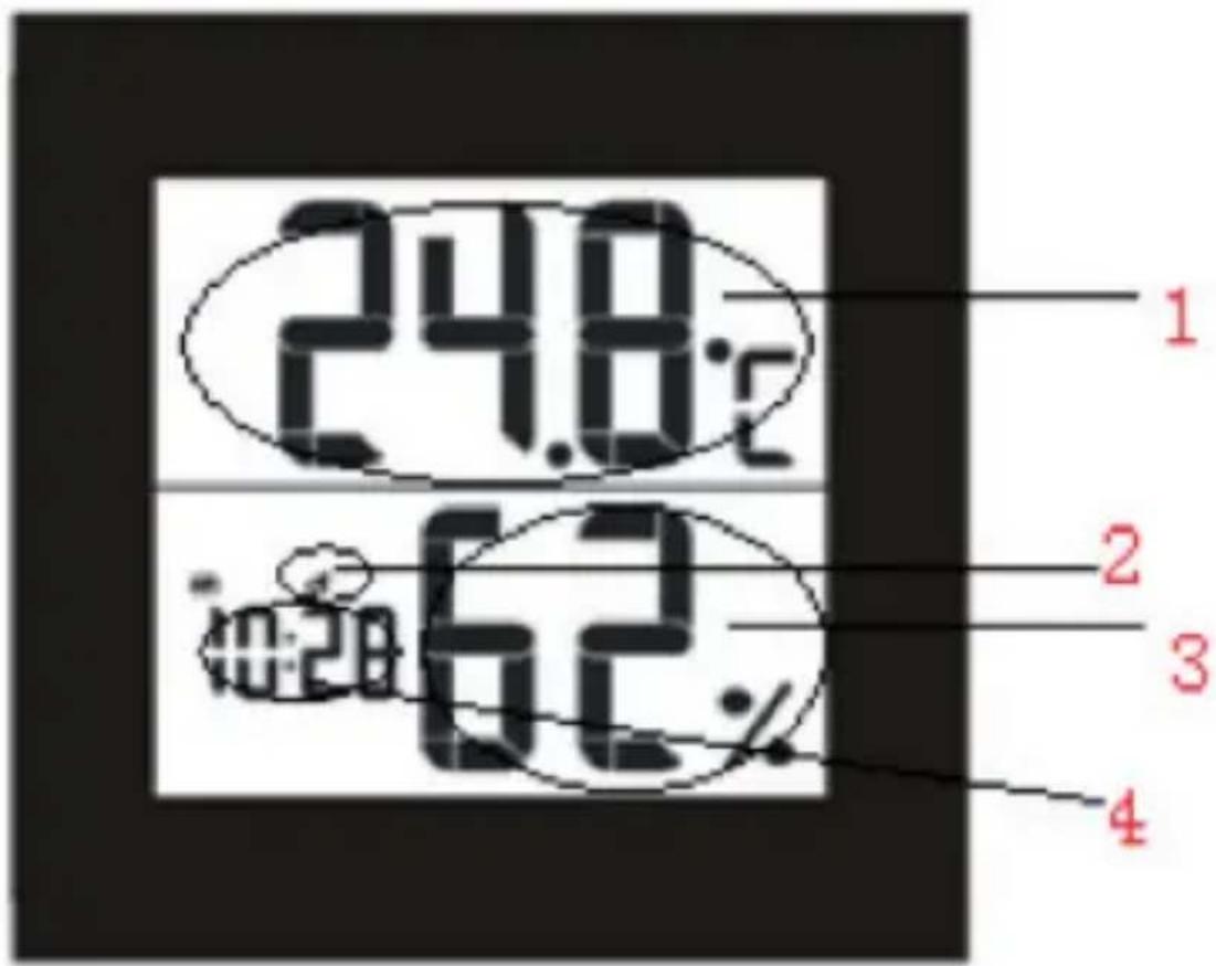 SENCOR SWS 15 GN - LCD SCREEN DISPLAY - 1