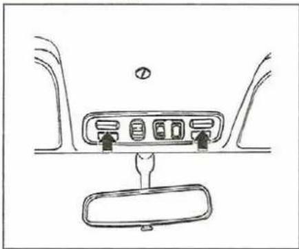 KIA Rio (2000) - INTERIEURVERLICHTING, KAARTLEESLAMPJE, INTERIEUR VOORZIENING - 2