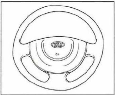 KIA Rio (2000) - Claxon (met airbag) - 1