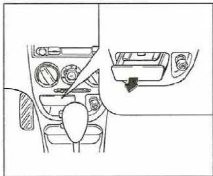 KIA Rio (2000) - ASBAK, HANDSCHOENENVAK, ZONNEKLEPPEN - 1