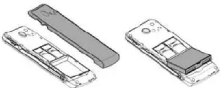 Allview H1 Thin - Insert / Remove the battery - 1