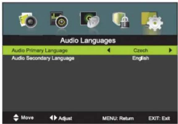 SENCOR SLE 48F12 - Limbi audio - 1