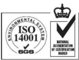 ENVIRONMENTAL SYSTEM ISO 14001 SGS NATIONAL ACCREDITATION OF CERTIFICATION DOSES