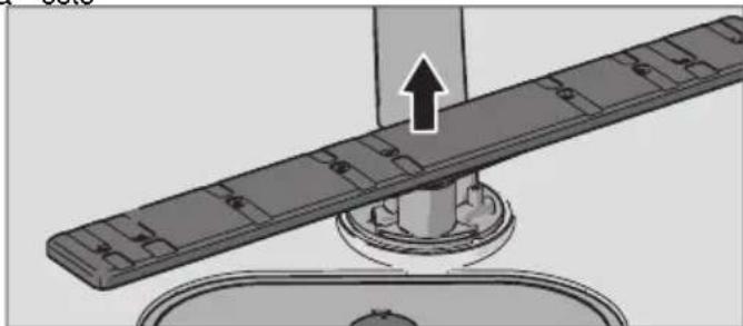 GORENJE GV66262 - Brațul de stropire inferior - 1