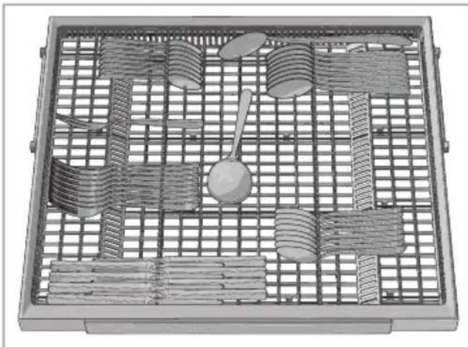GORENJE GV66262 - Raftul superior pentru tacâmuri - 1