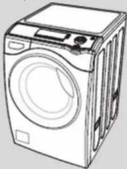 DAEWOO DWC-UD121X - - Sistem de uscare prin condensare - 1