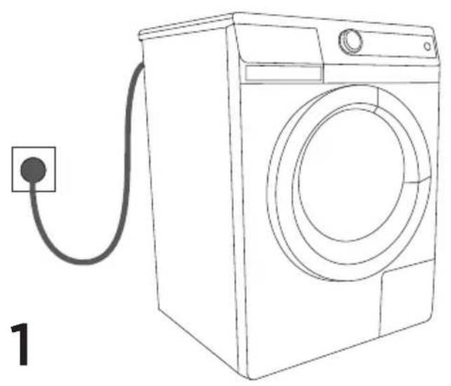 GORENJE W7543LR - PASUL: PREGĂTIȚI PROCESUL DE SPĂLARE - 2
