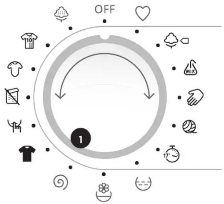 GORENJE W6523/IS - PASUL: PREGĂTIȚI PROCESUL DE SPĂLARE - 4