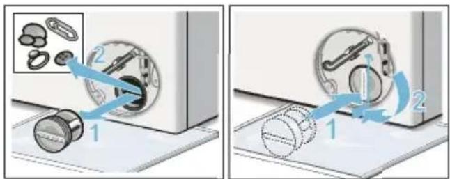 BOSCH WAT20360BY - Pericol de opărire! - 3
