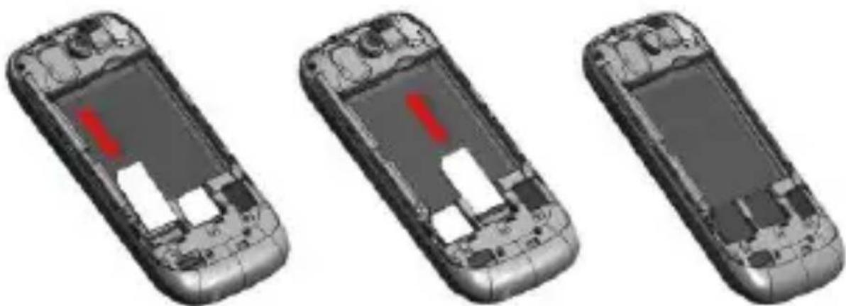 UTOK 350D - Installing SIM Card and Baery - 1