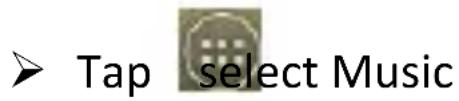 Tap select Music