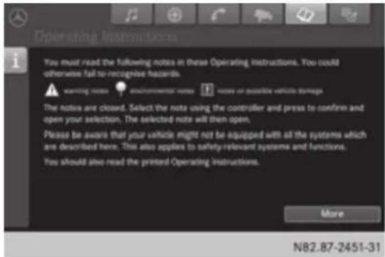Mercedes-Benz Arocs (2014) - Deschiderea instructiunilor digitale de utilizare - 1