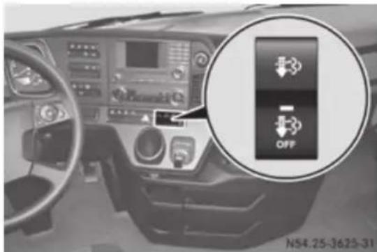 Mercedes-Benz Arocs (2014) - Blocare regenerare - 1