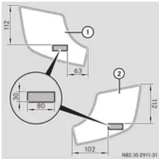 112 ① 63 30 80 ② 112 102 N82.10-2911-31